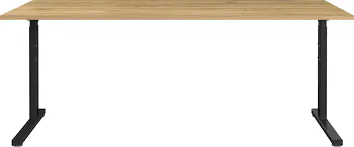 GERMANIA Schreibtisch "GW-Profi 3.0", höhenverstellbar (70- 80 cm), in 2 Br günstig online kaufen