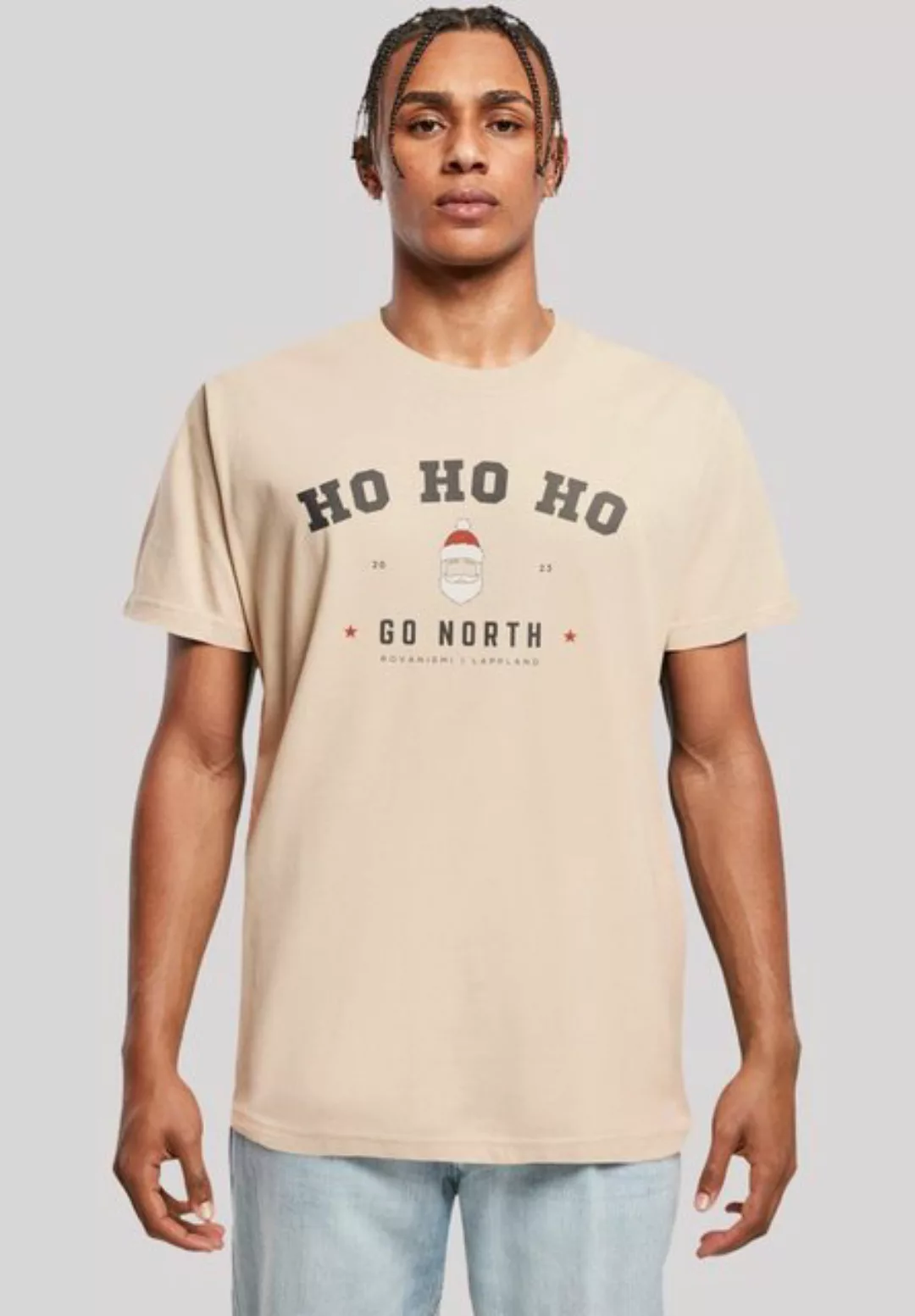 F4NT4STIC T-Shirt Ho Ho Ho Santa Claus Weihnachten Weihnachten, Geschenk, L günstig online kaufen