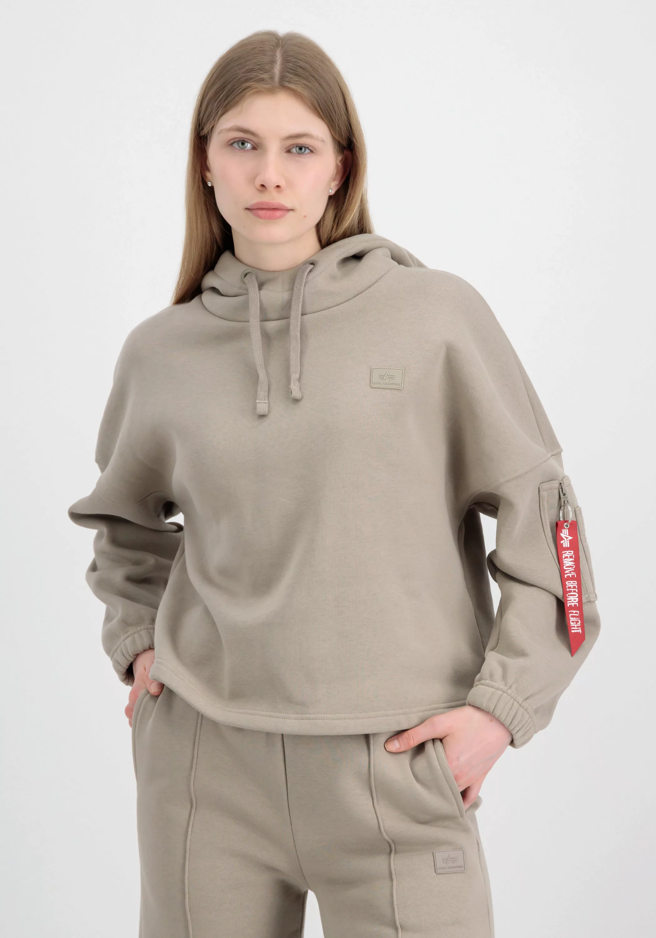 Alpha Industries Hoodie "Alpha Industries Women - Hoodies X-Fit Label OS Ho günstig online kaufen