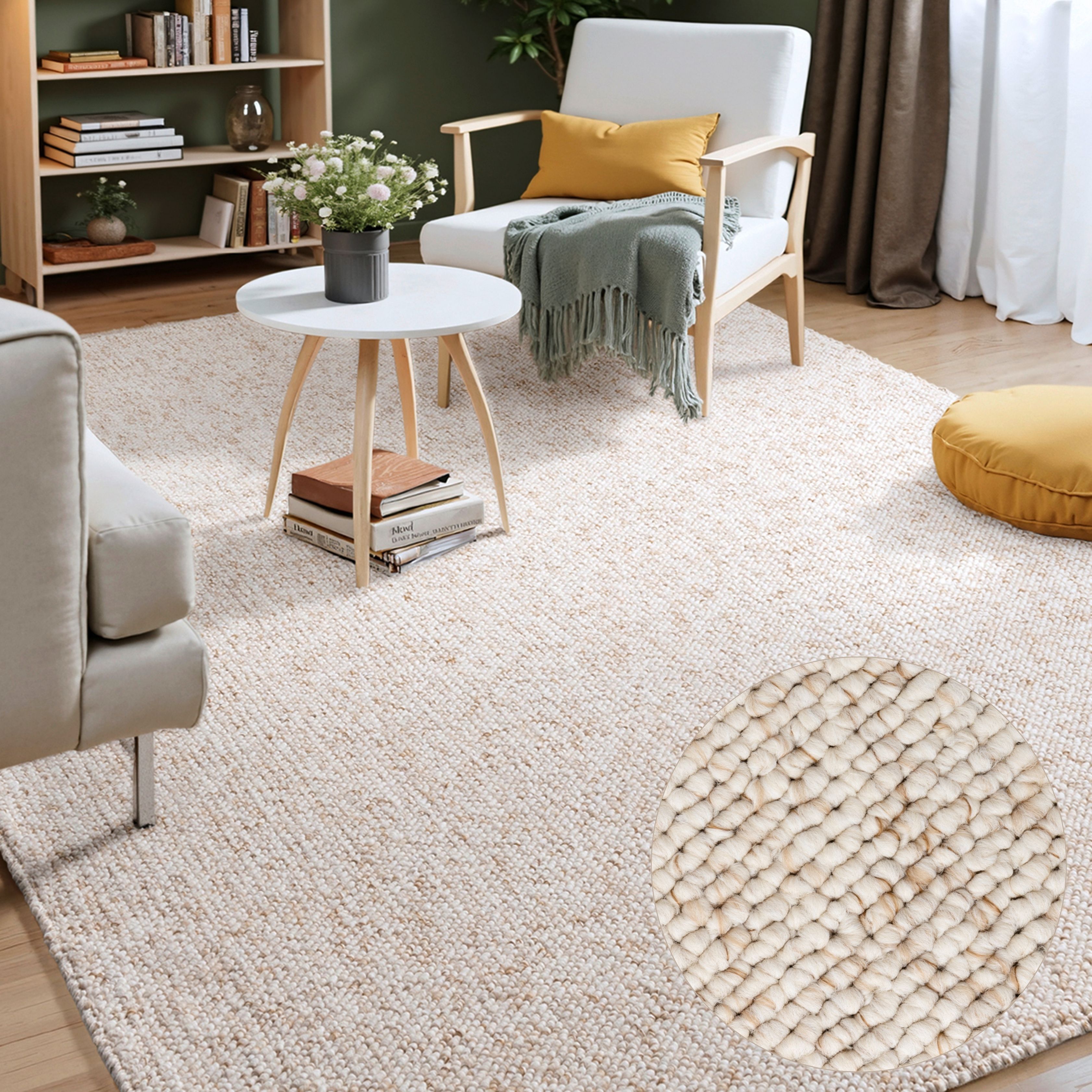 ELLE DECORATION Teppich »Rocco«, rechteckig, 10 mm Höhe, Nachhaltig, Läufer günstig online kaufen