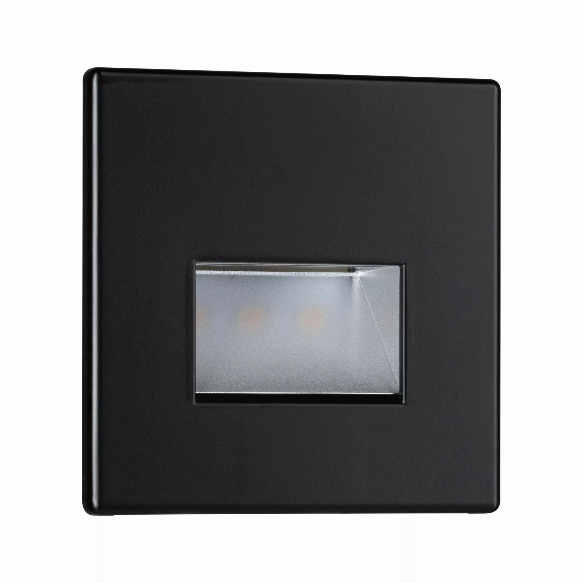 Paulmann LED-Wandeinbauleuchte EDGE, schwarz günstig online kaufen