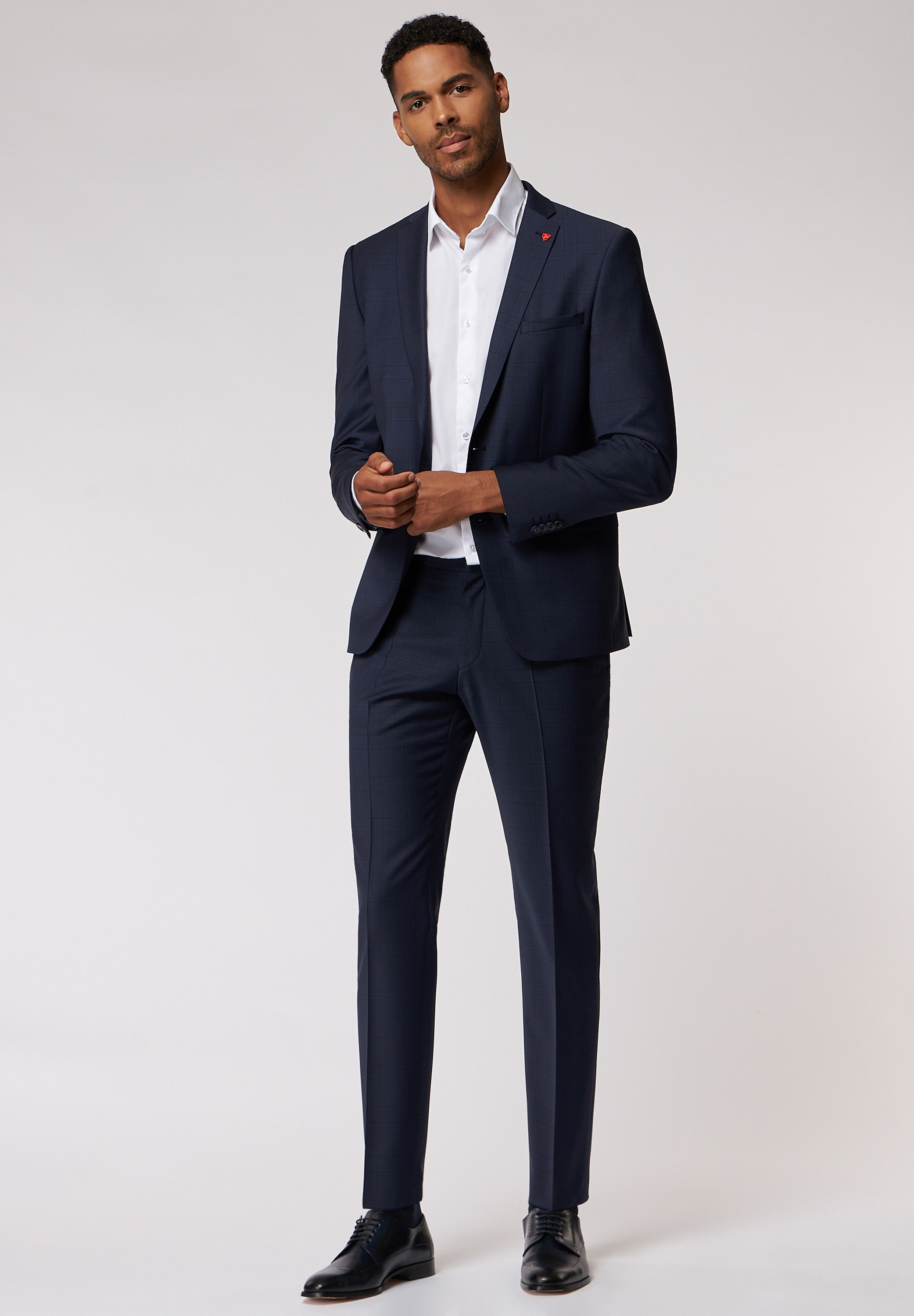 Roy Robson Hosenanzug "Anzug, Kariert, Extra Slim Fit" günstig online kaufen