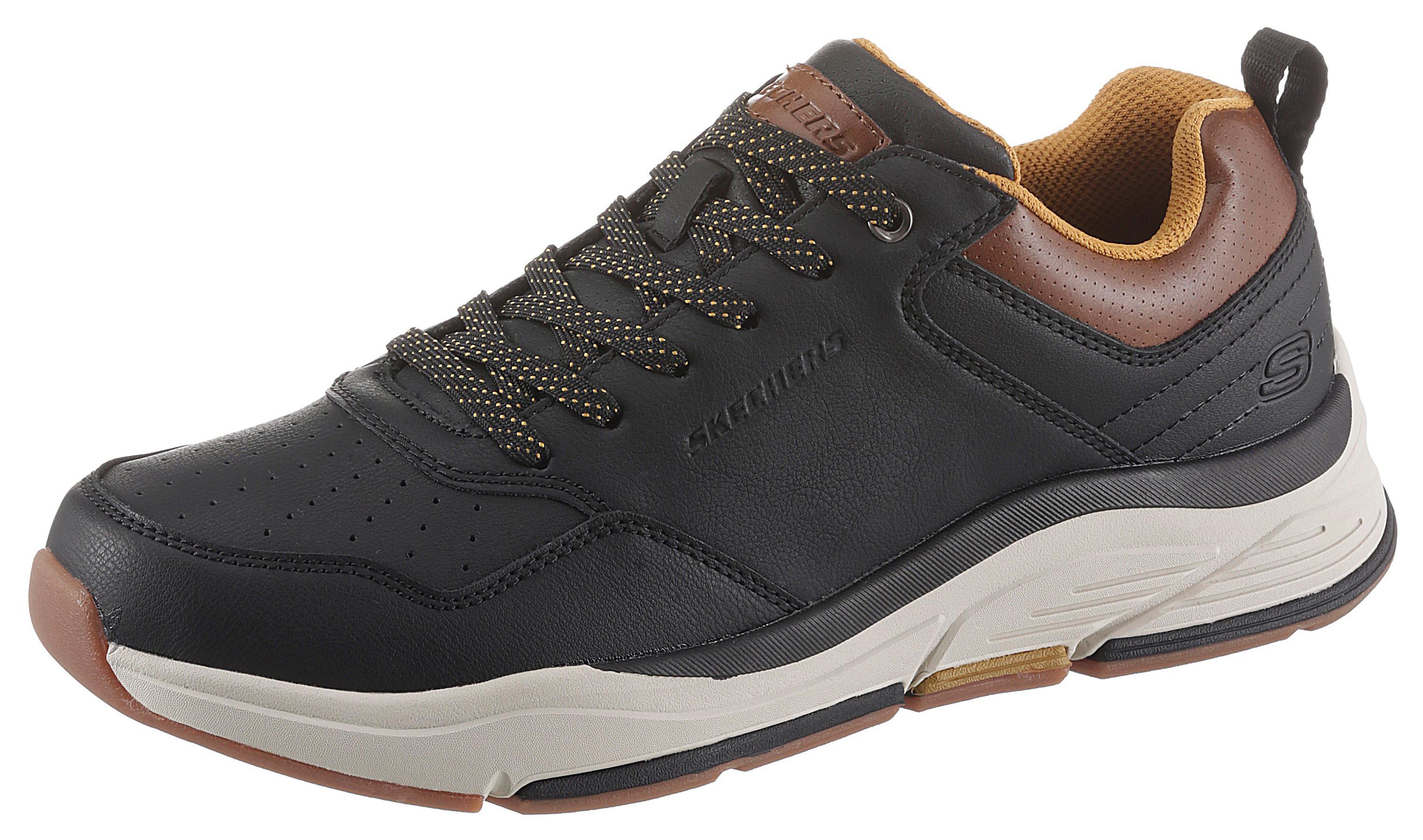 Skechers  Halbschuhe Schnuerschuhe BENAGO - TRENO 66204 BLK günstig online kaufen