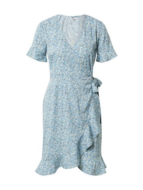 Only Olivia Wrap Kurzes Kleid 38 Dusk Blue / Aop Two Tone Flower günstig online kaufen