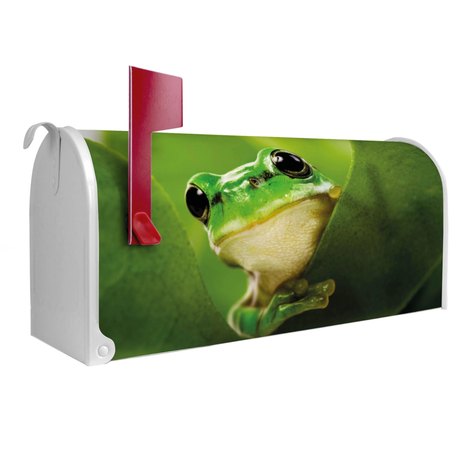 Banjado Amerikanischer Briefkasten Weiß 48x22x16cm US Mailbox Letterbox Pos günstig online kaufen