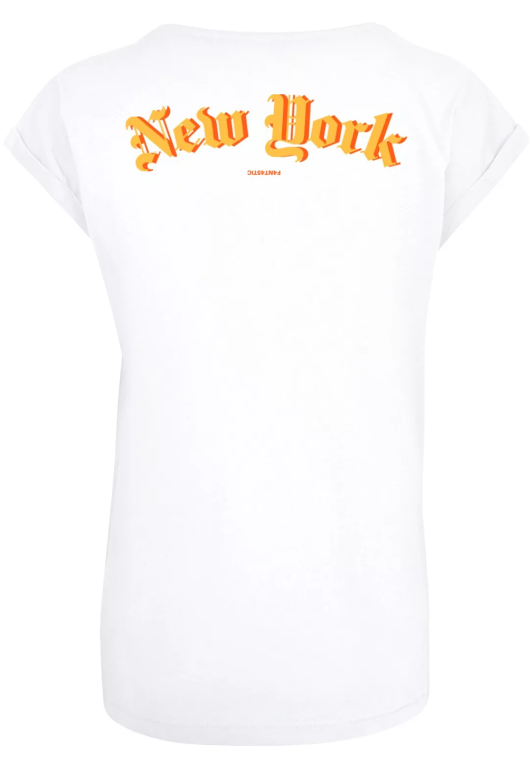 F4NT4STIC T-Shirt "New York Orange SHORT SLEEVE TEE", Print günstig online kaufen