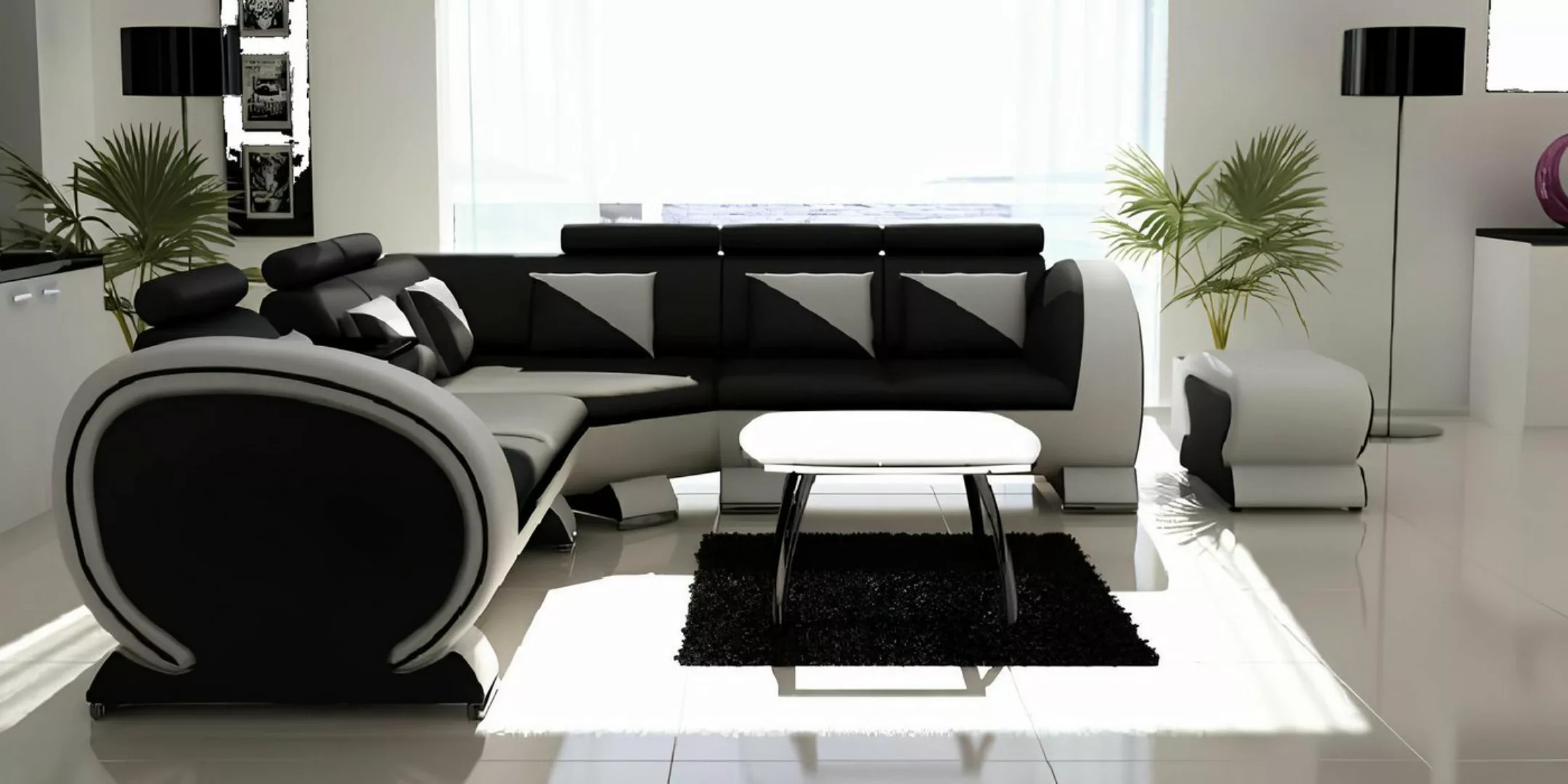 Xlmoebel Ecksofa Designer Eckgarnitur Wohnlandschaft Lounge Polstercouch So günstig online kaufen