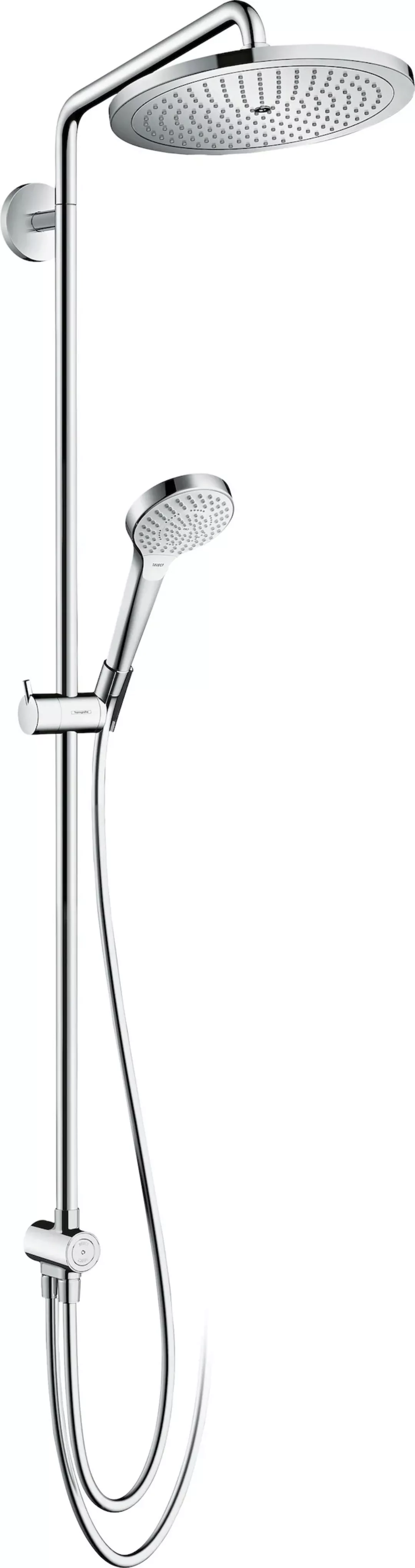 hansgrohe Kopfbrause »Croma Select S«, (Brausestange, Kopfbrause, Handbraus günstig online kaufen