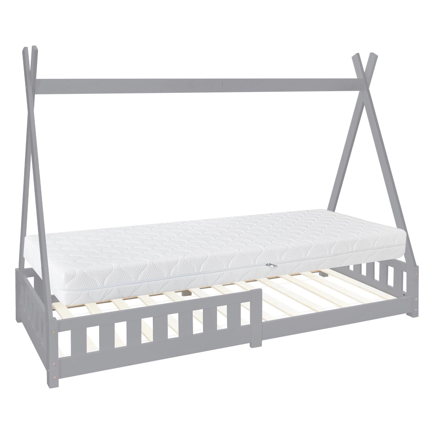 ML-DESIGN Spielbett Hausbett Tipi Zeltbett inkl. günstig online kaufen