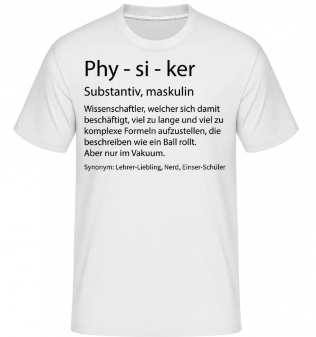 Physiker Quatsch Duden · Shirtinator Männer T-Shirt günstig online kaufen