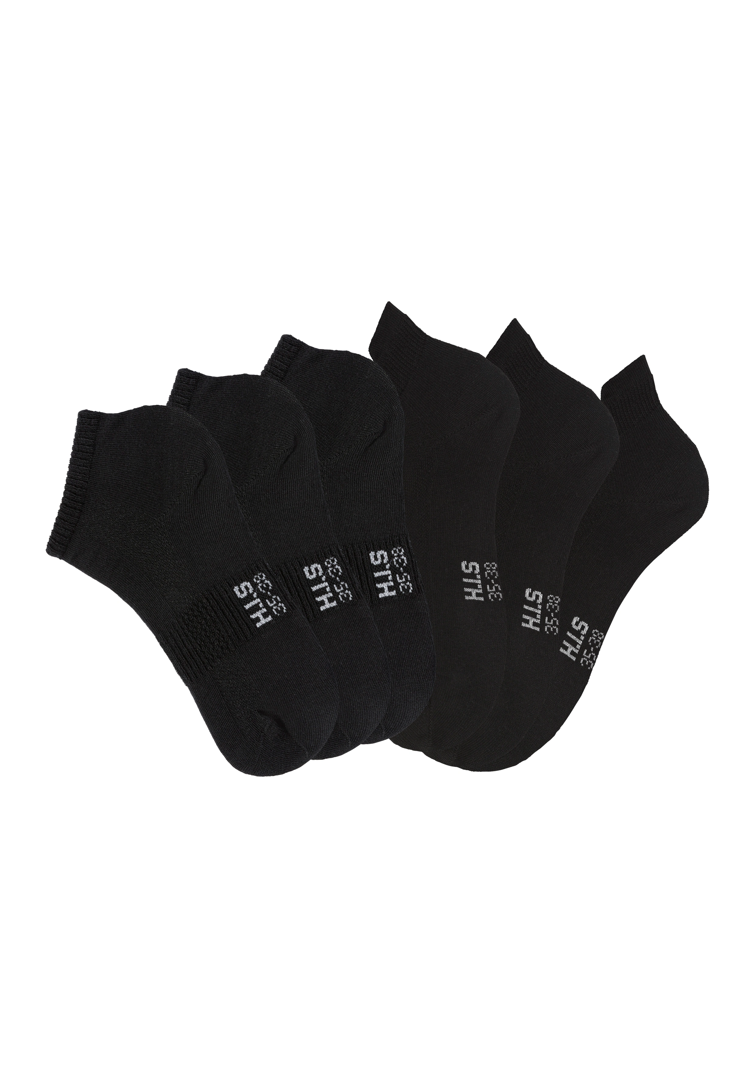 H.I.S Sportsocken, (Packung, 6 Paar), Kurzsocken und Sneakersocken in einem günstig online kaufen