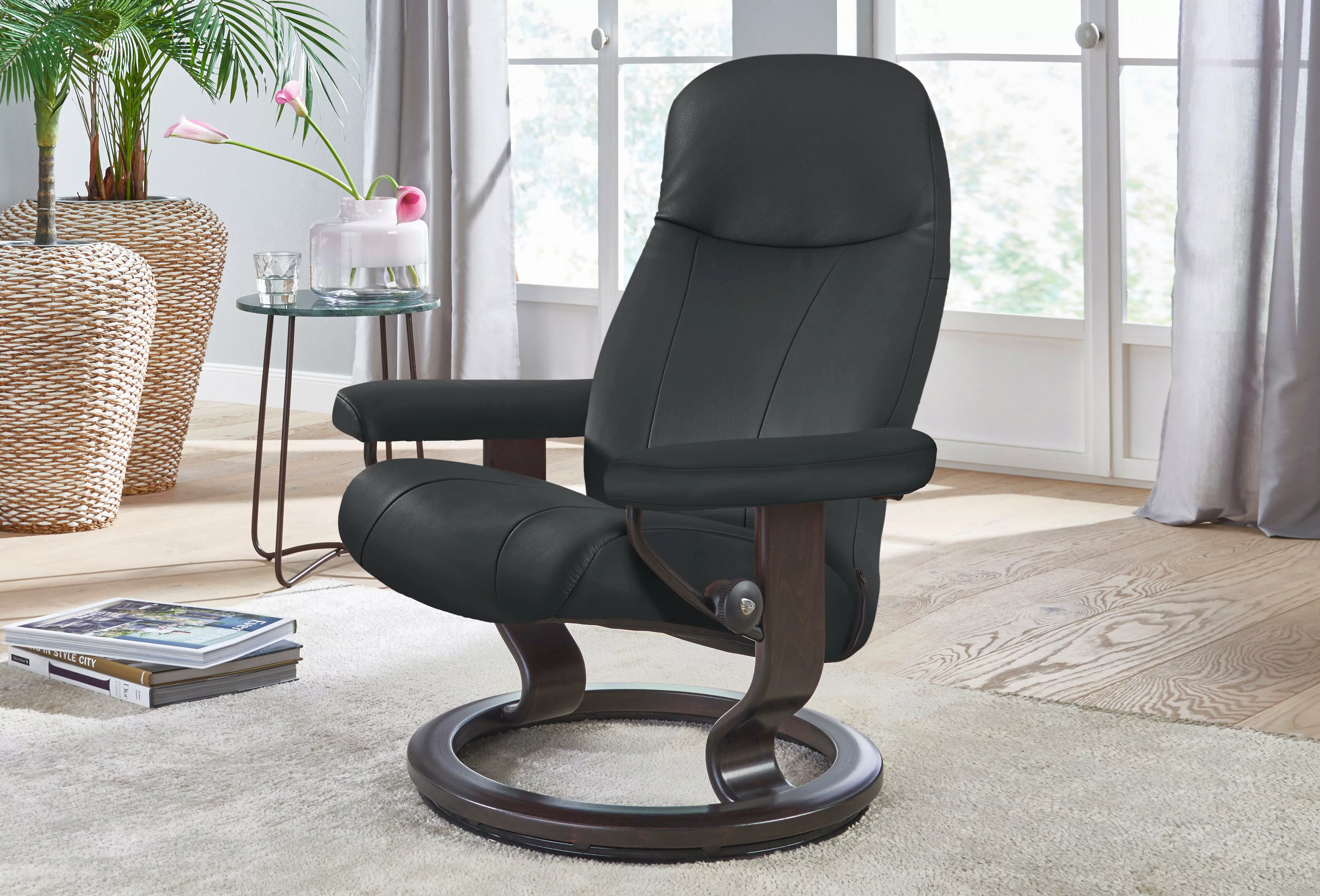 Stressless® Relaxsessel »Garda«, mit Classic Base, Größe L, Gestell Wenge günstig online kaufen