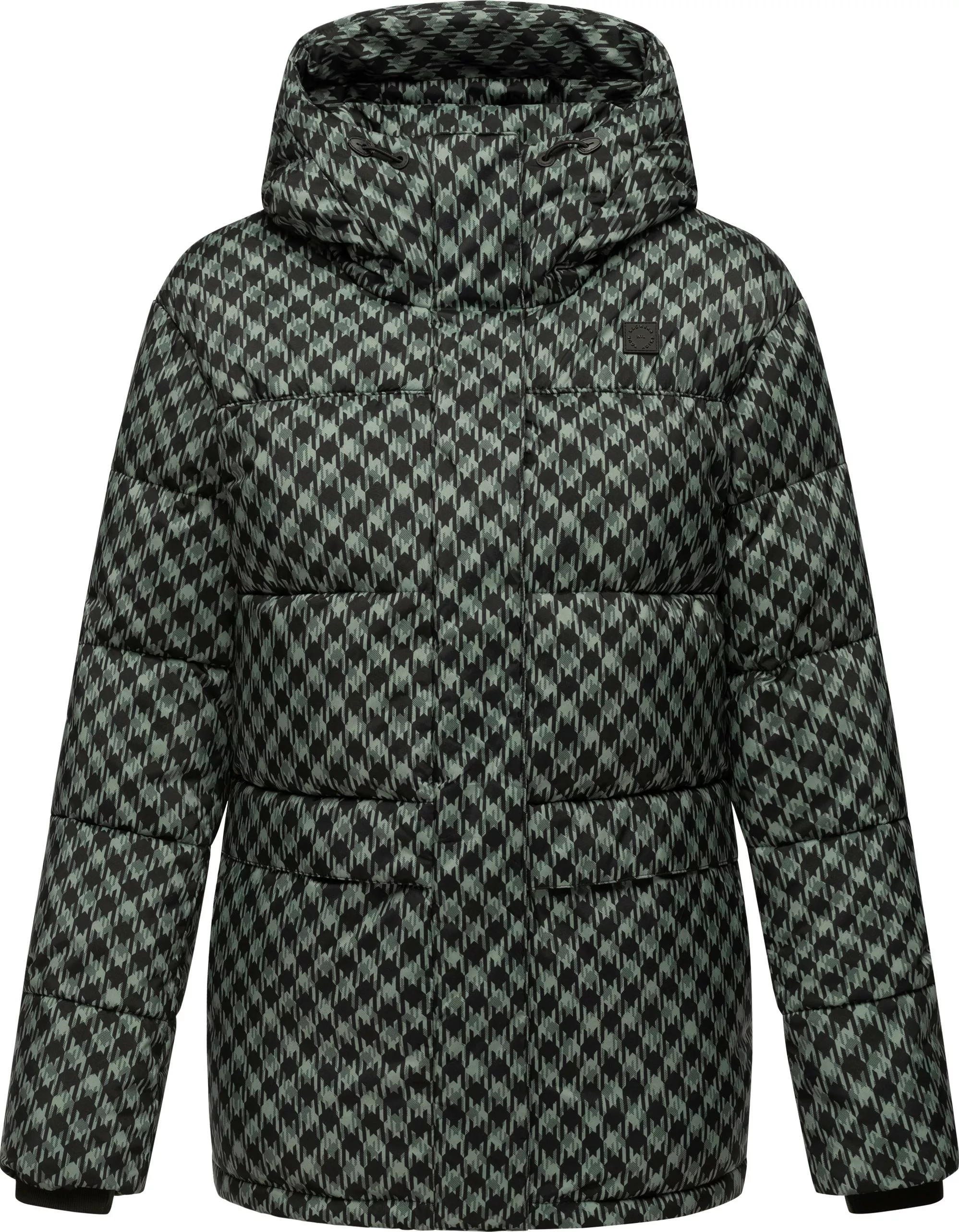 Ragwear Steppjacke "Wikesh Print", mit Kapuze, Wasserdichte Damen Winterjac günstig online kaufen