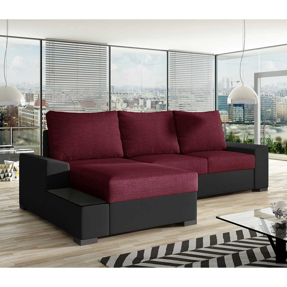 Sofaecke Ecksofa mit Schlaffunktion und Bettkaesten günstig online kaufen