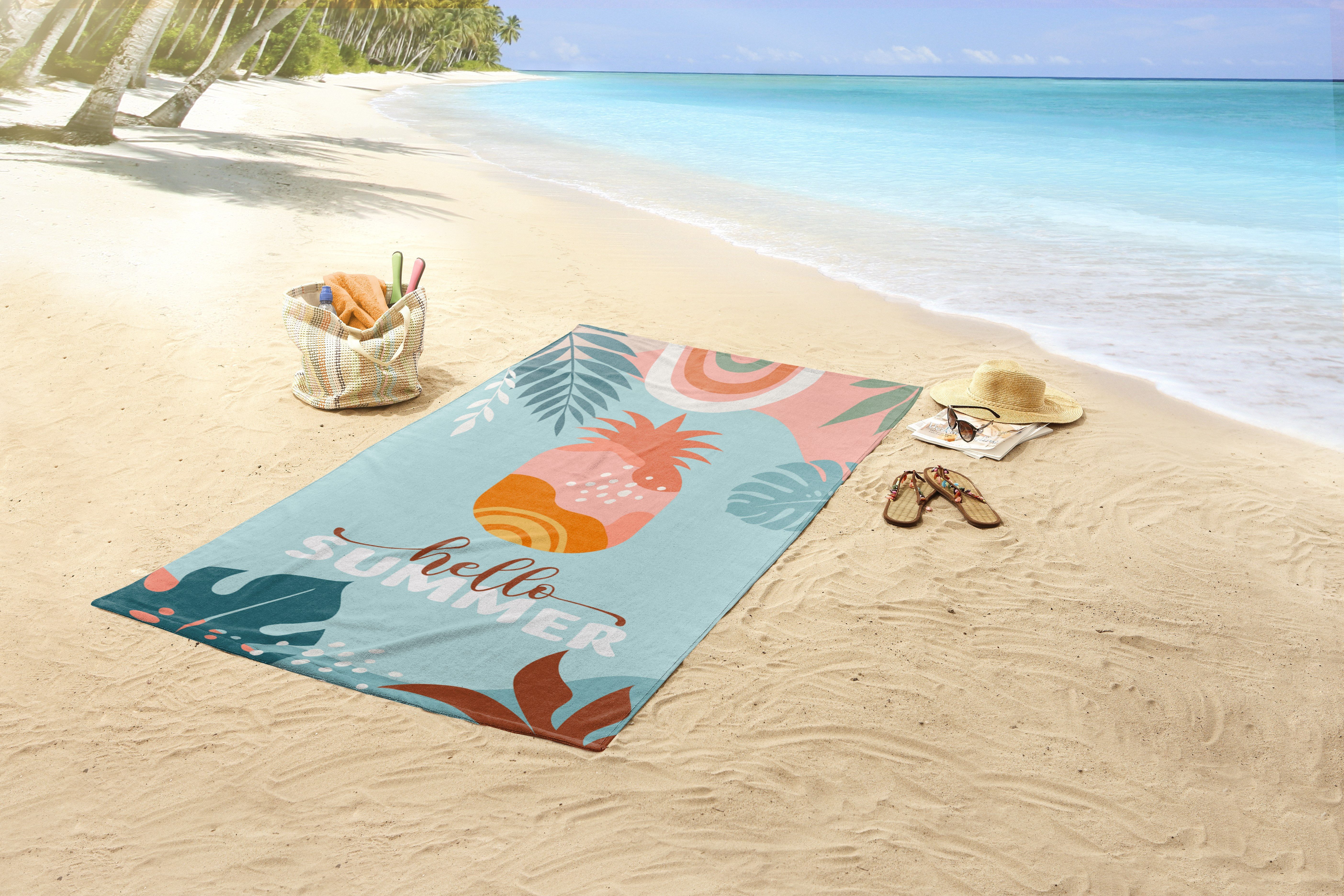 good morning Strandtuch Mikrofaser Strandtuch Liegetuch günstig online kaufen
