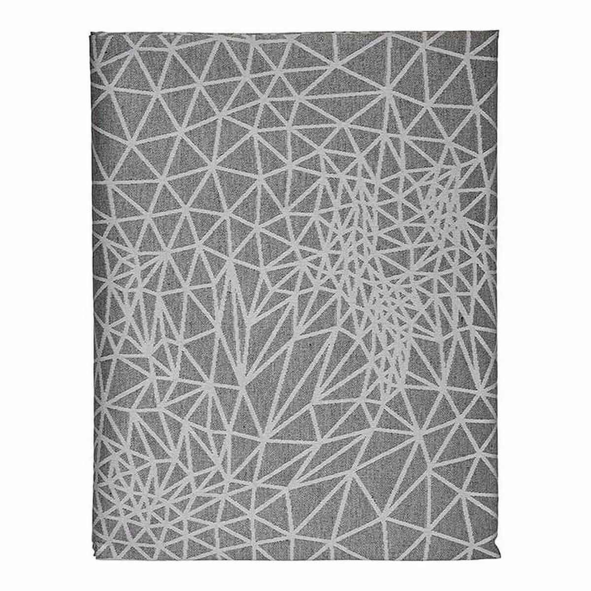 Tischdecke Jacquard Abstrakt Grau (140 X 180 Cm) günstig online kaufen