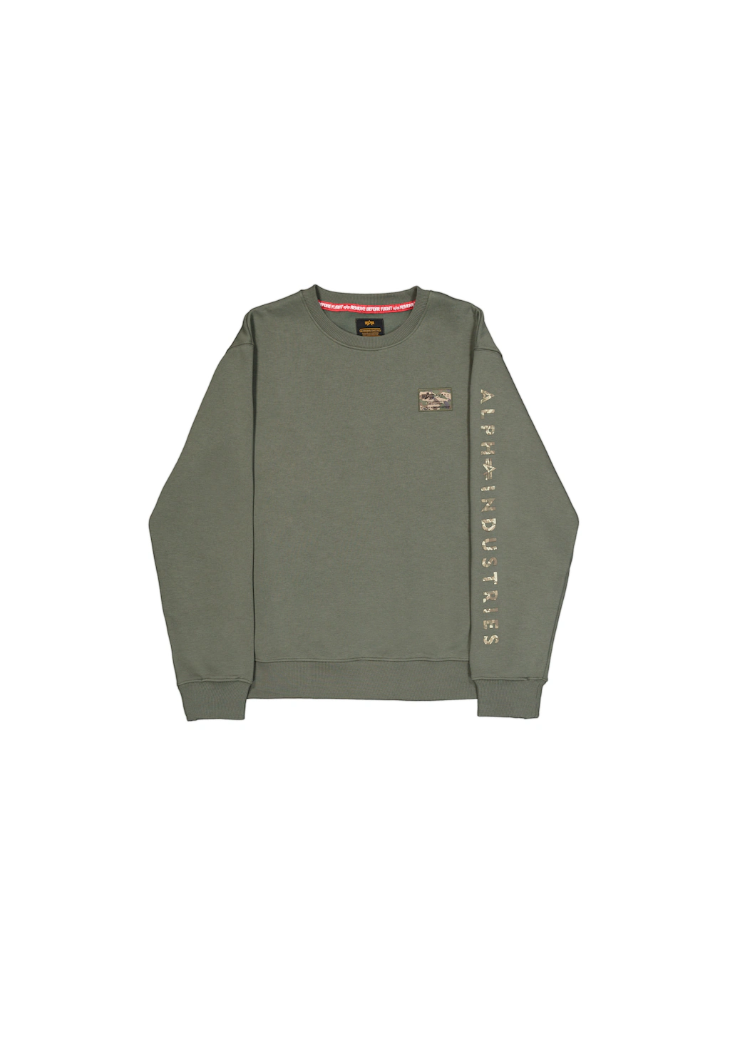 Alpha Industries Sweater "Alpha Industries Men - Sweatshirts Camo Sleeve Sw günstig online kaufen