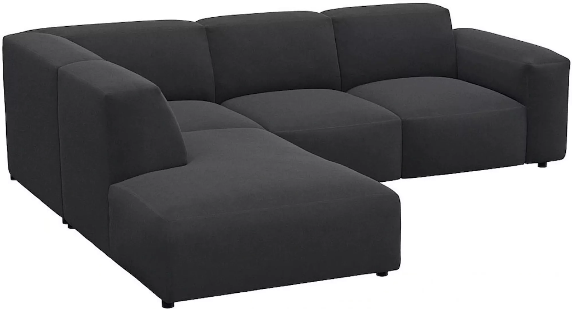 FLEXLUX Ecksofa »Lucera, super bequem durch hochwertigen Sitzaufbau mit Kal günstig online kaufen