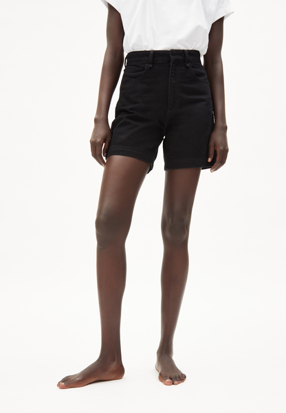 Aaneli - Damen Jeans Shorts Aus Bio-baumwolle günstig online kaufen