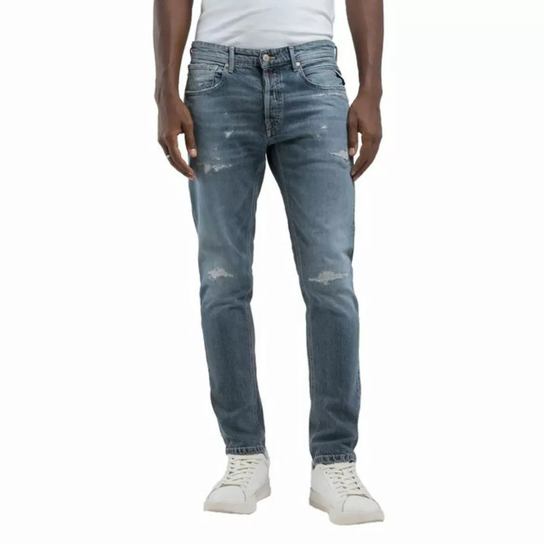 Replay 7/8-Caprijeans Willbi Jeans, blau günstig online kaufen