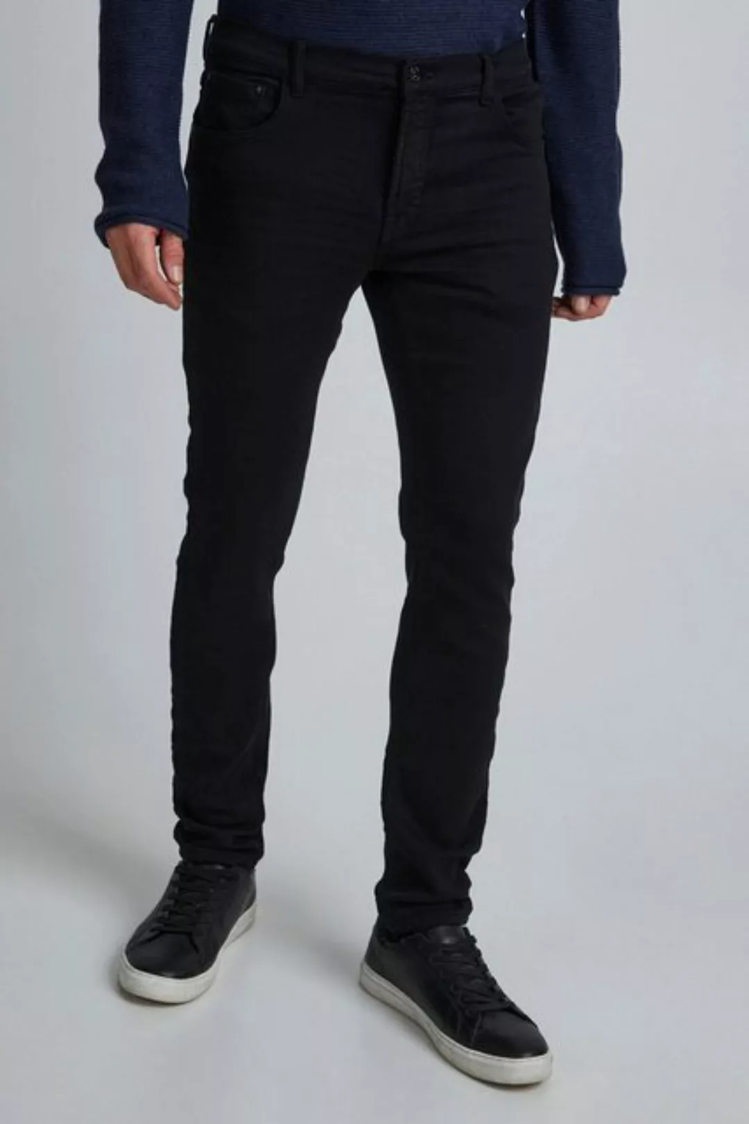 !Solid Slim-fit-Jeans Basic Slim Fit Jeans Black Denim Pants SDTot (1-tlg) günstig online kaufen