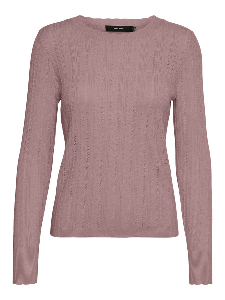 VERO MODA Strukturierter Bluse Damen Violett günstig online kaufen