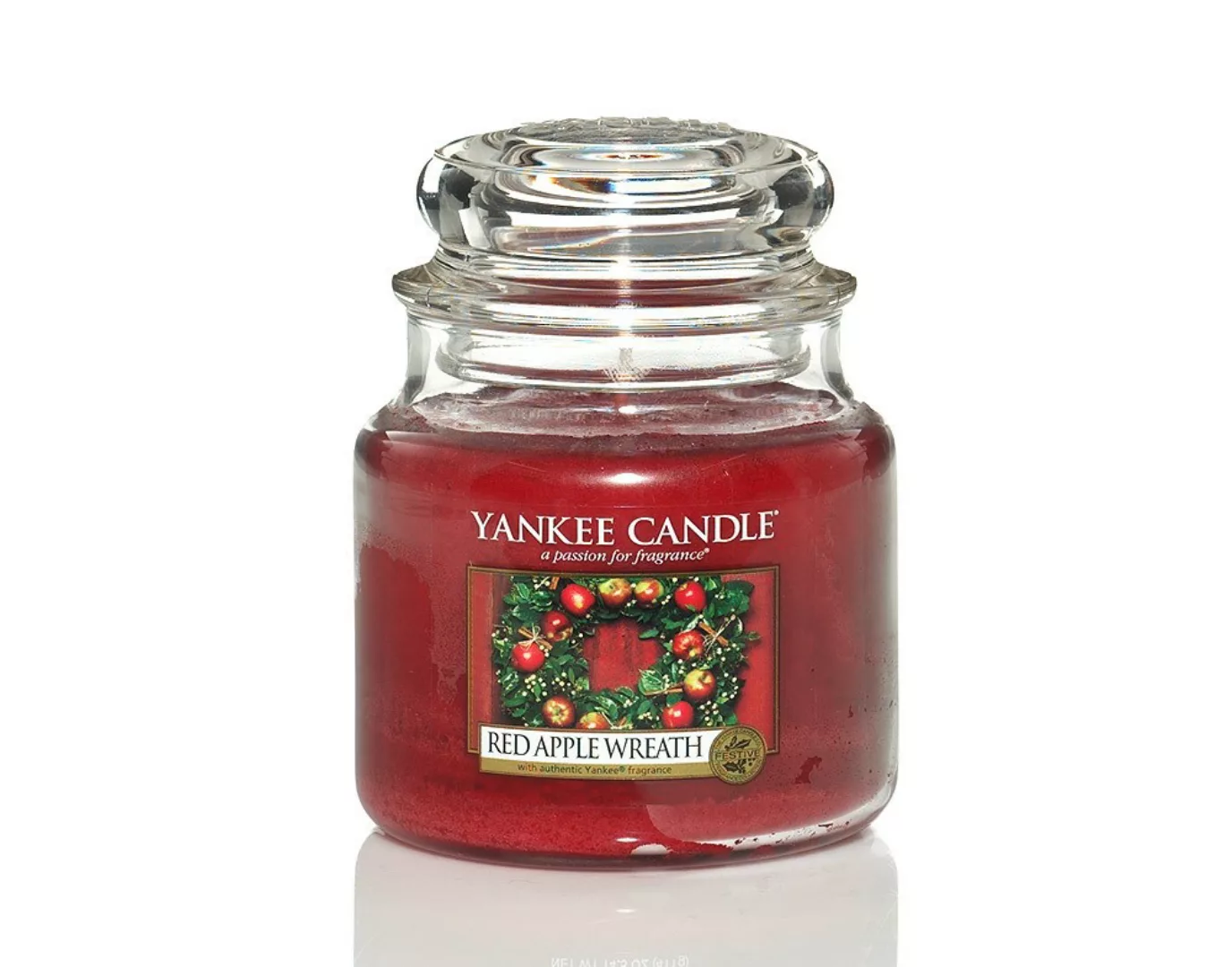 Yankee Candle Duftkerze Red Apple Wreath 411 g günstig online kaufen