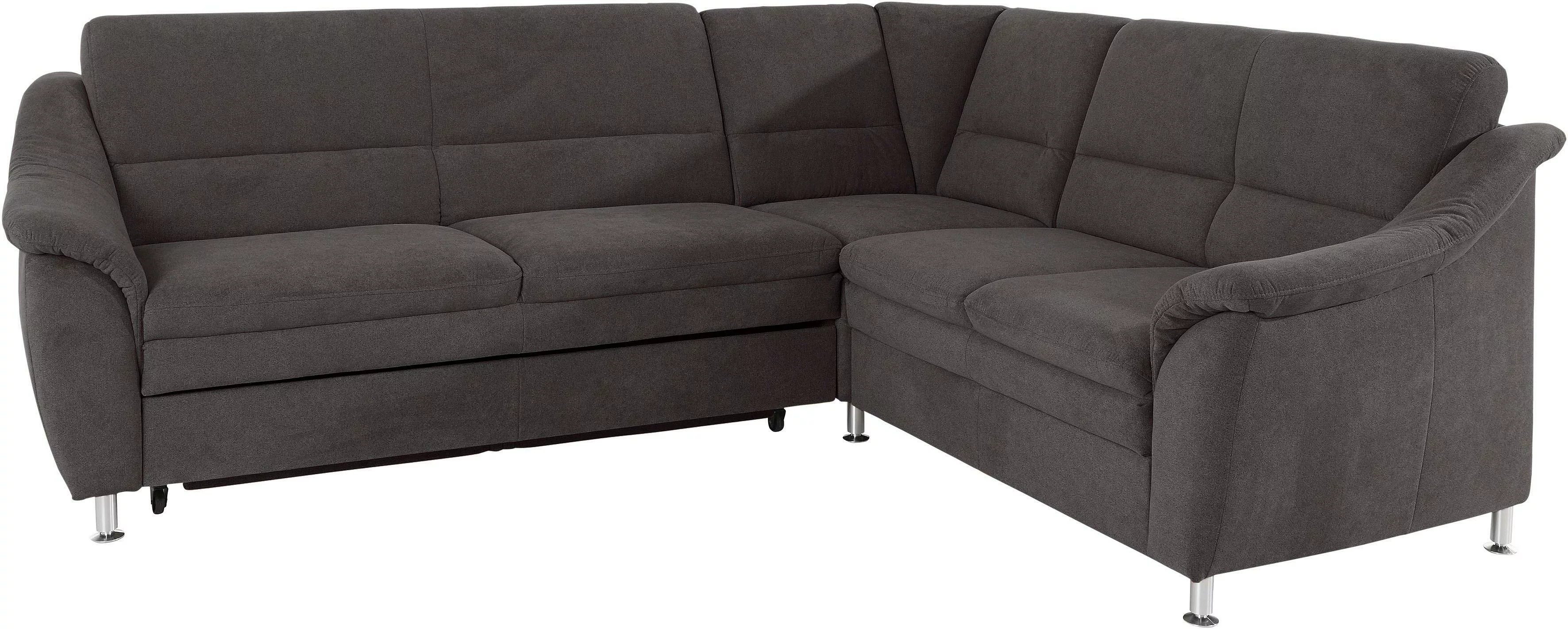 Places of Style Ecksofa Cardoso L-Form, Federkern, wahlweise mit Bett, Schu günstig online kaufen