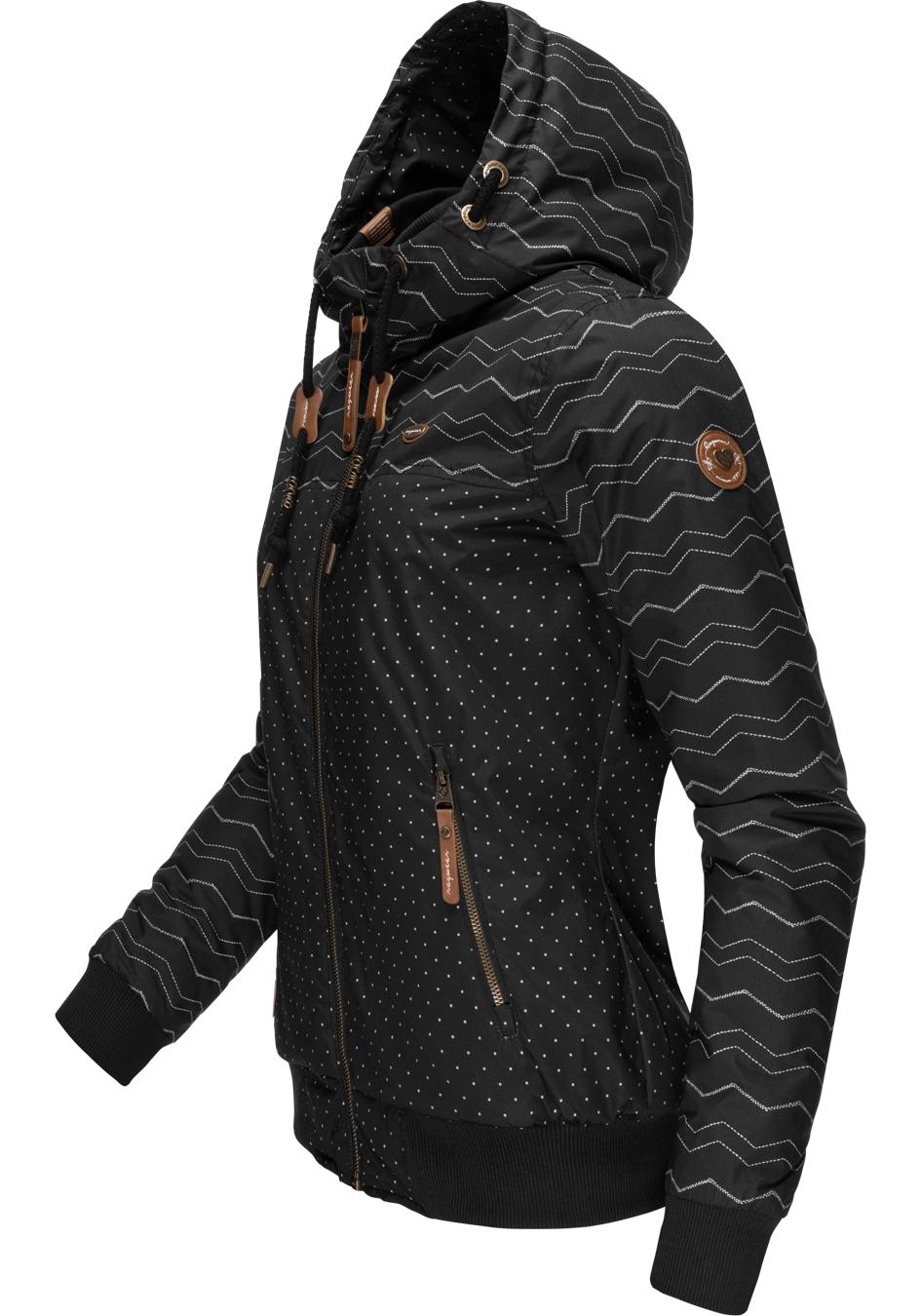 Ragwear Winterjacke "Nuggie Zig Zag Intl.", mit Kapuze günstig online kaufen