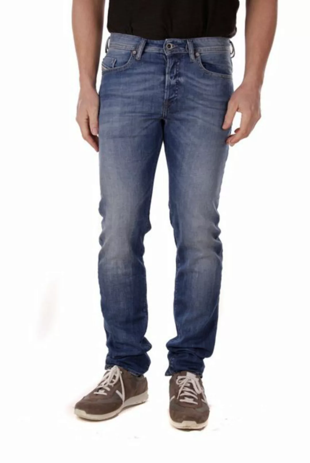 Diesel Tapered-fit-Jeans Diesel Buster 0859R Herren Jeans Regular Slim Tape günstig online kaufen