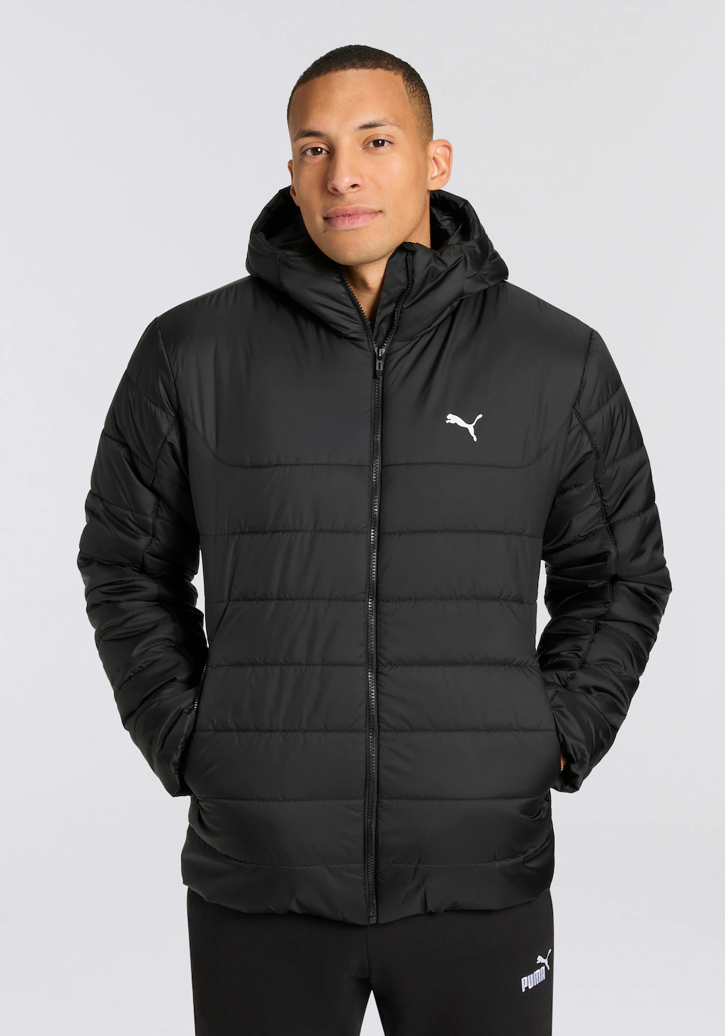 PUMA Winterjacke "ESS HOODED PADDED JACKET", mit Kapuze günstig online kaufen