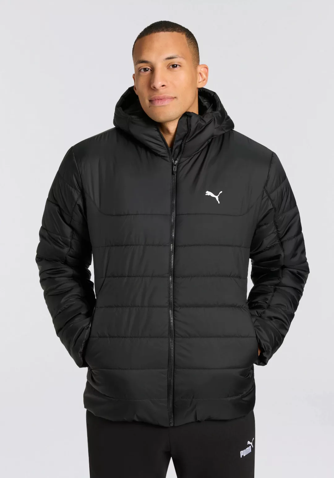 PUMA Winterjacke "ESS HOODED PADDED JACKET", mit Kapuze günstig online kaufen
