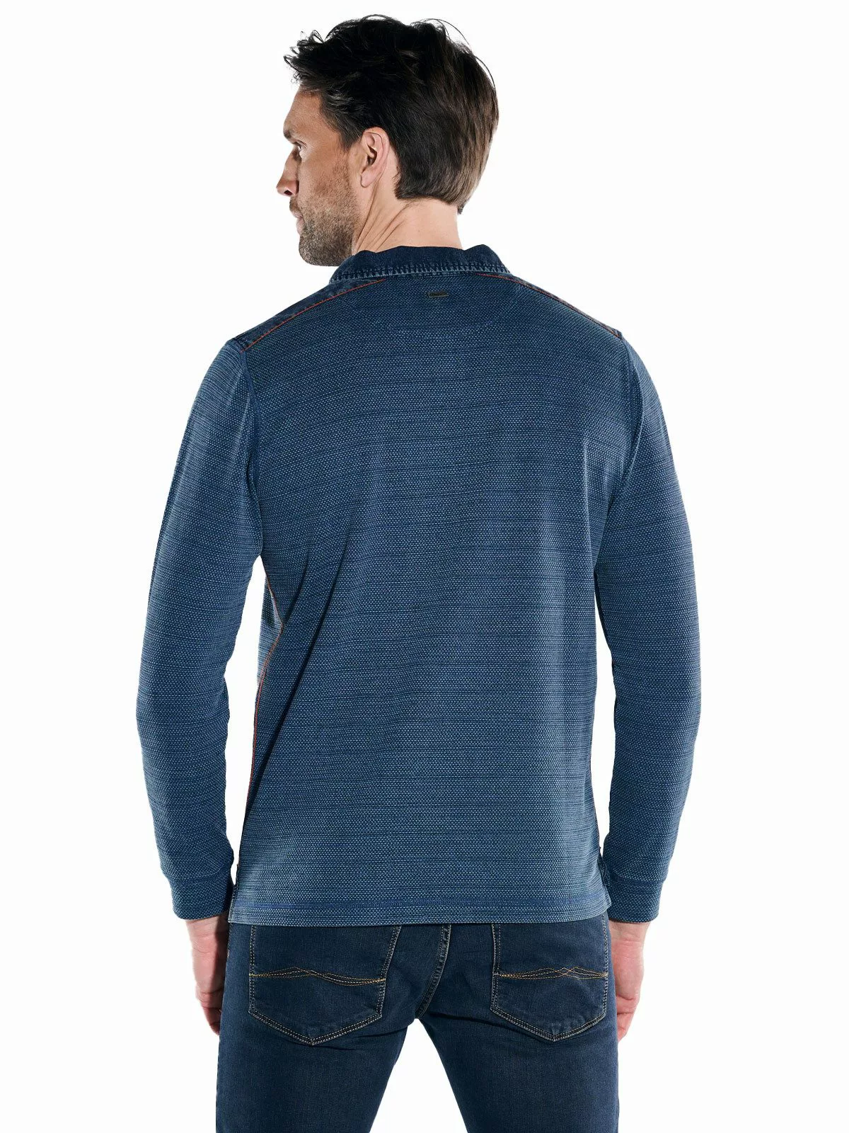 Engbers Langarm-Poloshirt Langarm-Shirt mit Polo-Kragen günstig online kaufen