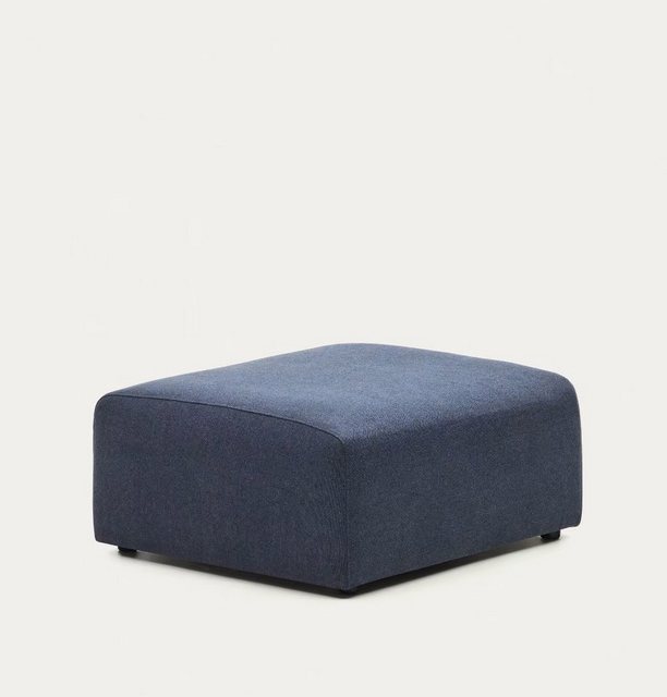 Natur24 Sofa Pouf Randmodul Neom 75 x 40 x 89 cm Blau Sitzgelegenheit Sitzg günstig online kaufen