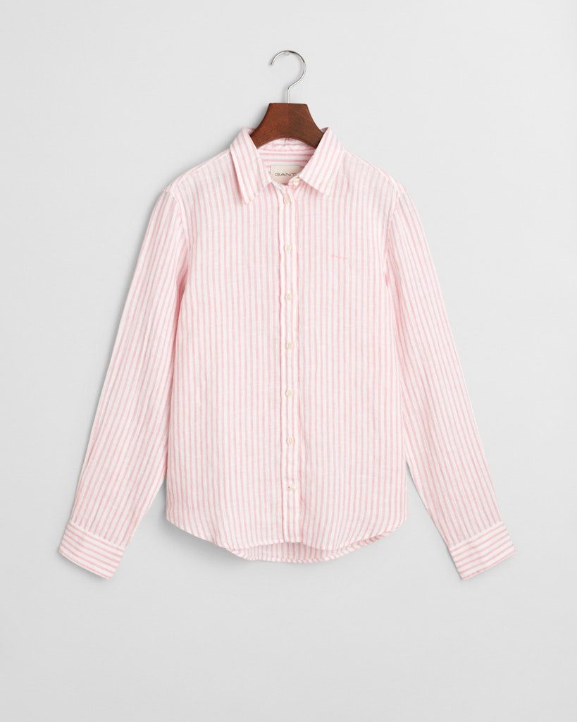 Gant Blusenshirt Regular Fit Leinen Hemd günstig online kaufen