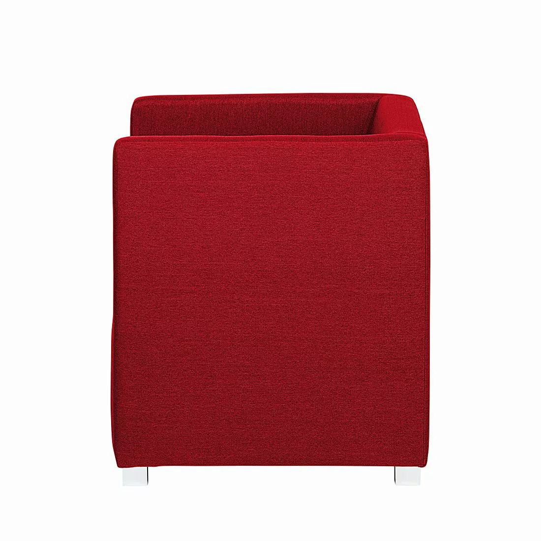 home24 mooved Sessel Carmen Rot Webstoff 63x71x64 cm (BxHxT) günstig online kaufen