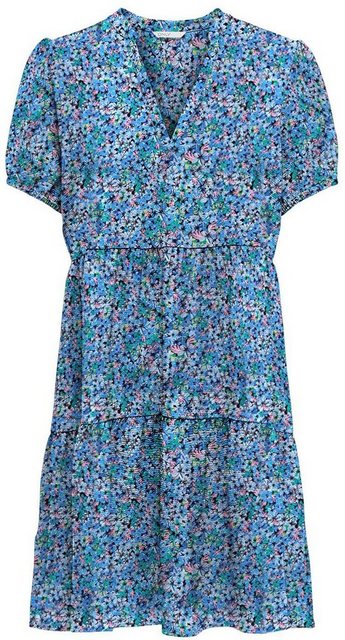 ONLY Druckkleid ONLNOVA LIFE S/S THEA DRESS AOP PTM mit Volant günstig online kaufen