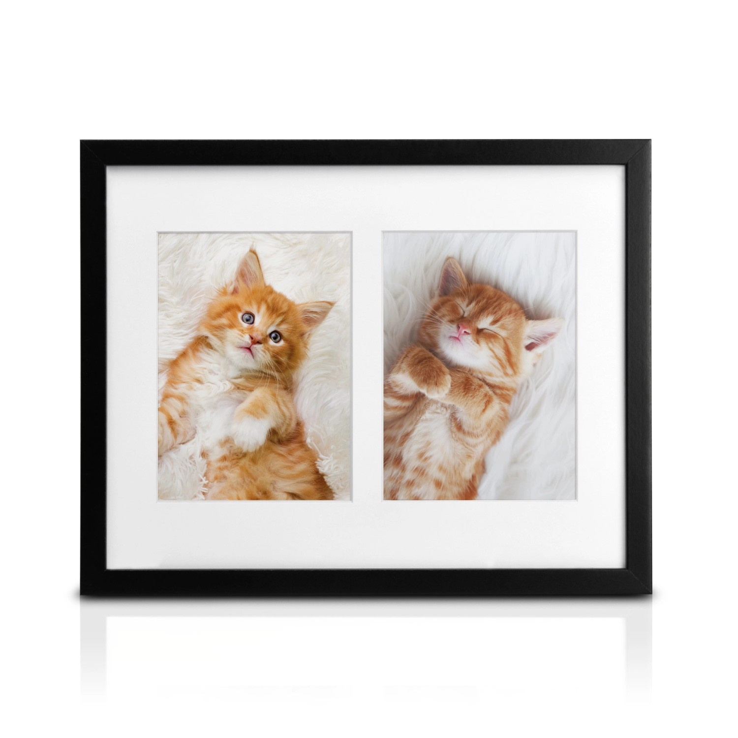 Bomoe Galeria Bilderrahmen 2 Bilder 13x18cm Schwarz günstig online kaufen