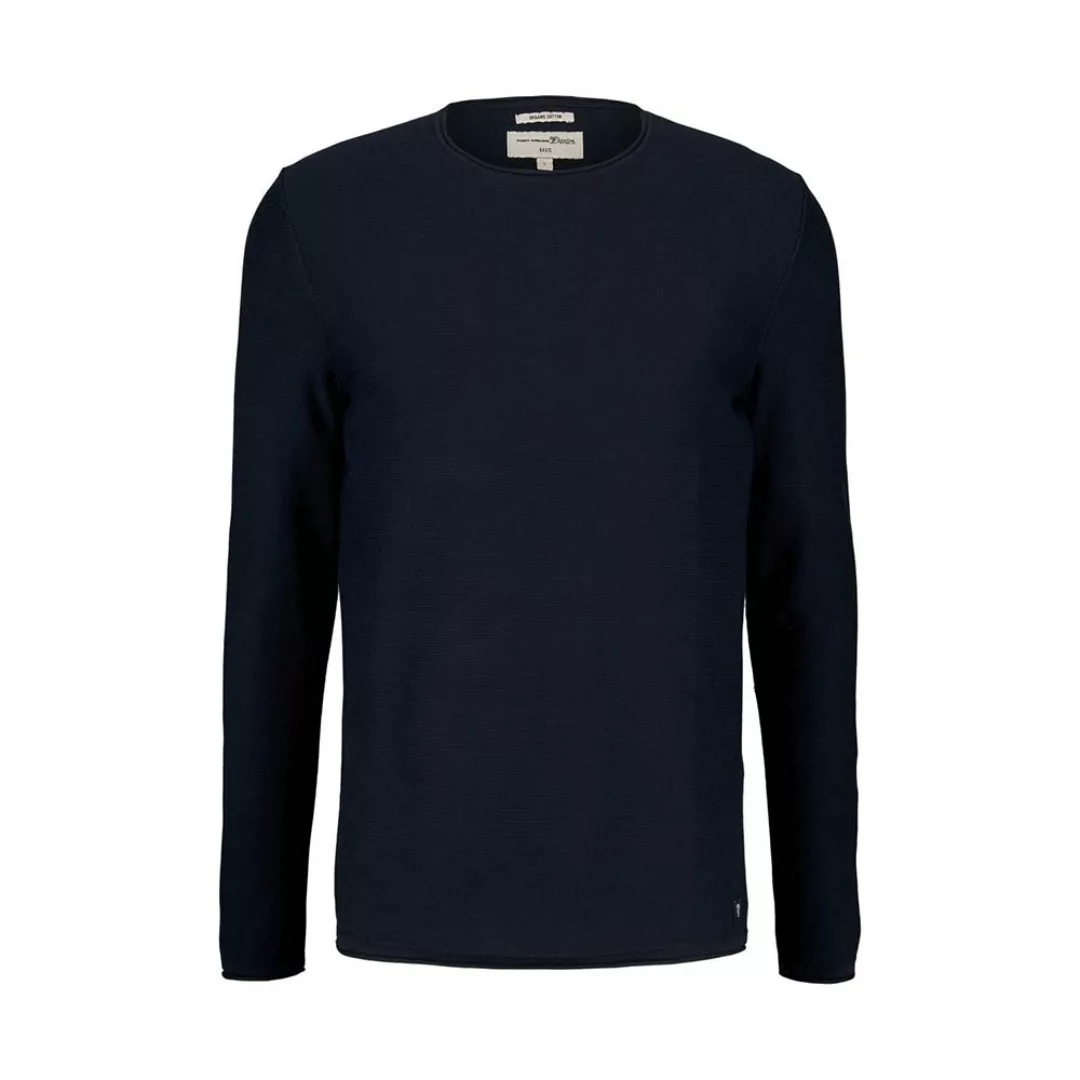 Tom Tailor Basic Pullover L Sky Captain Blue günstig online kaufen
