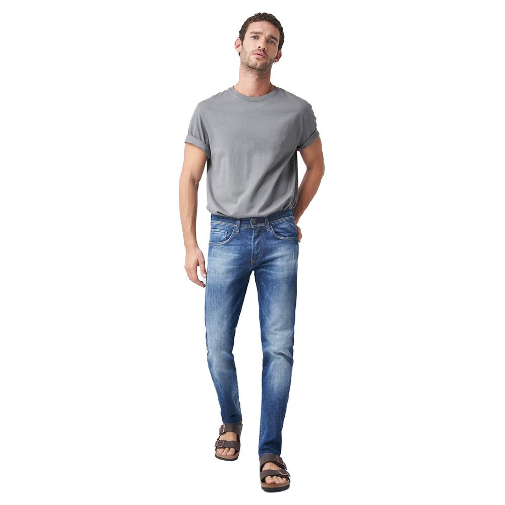 Salsa Jeans 125690-850 / S-repel Slim Fit Tears Jeans 31 Blue günstig online kaufen