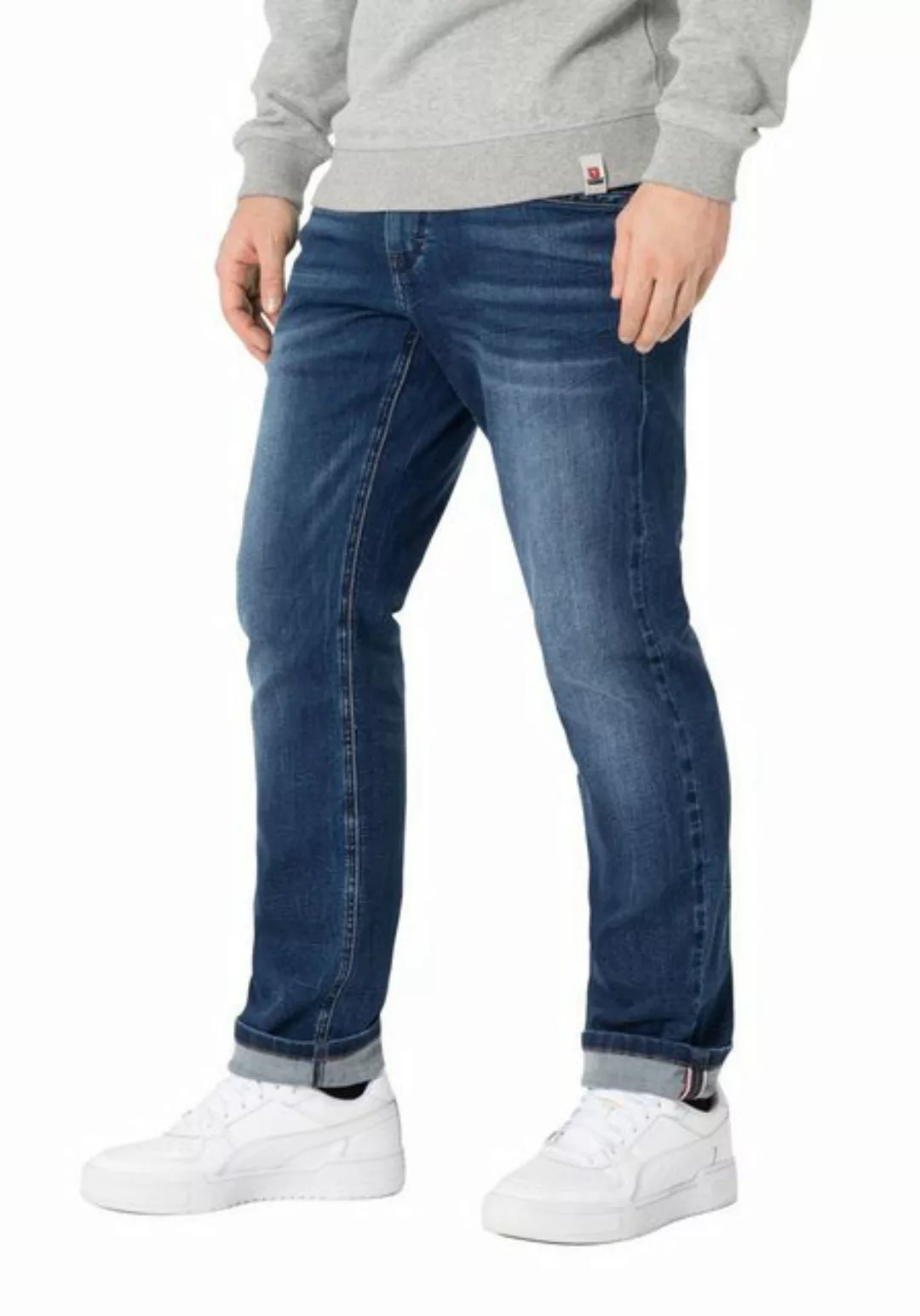 Timezone Herren Cargo Hose REGULAR BENTZ - Regular Fit - Braun Grau Grün günstig online kaufen