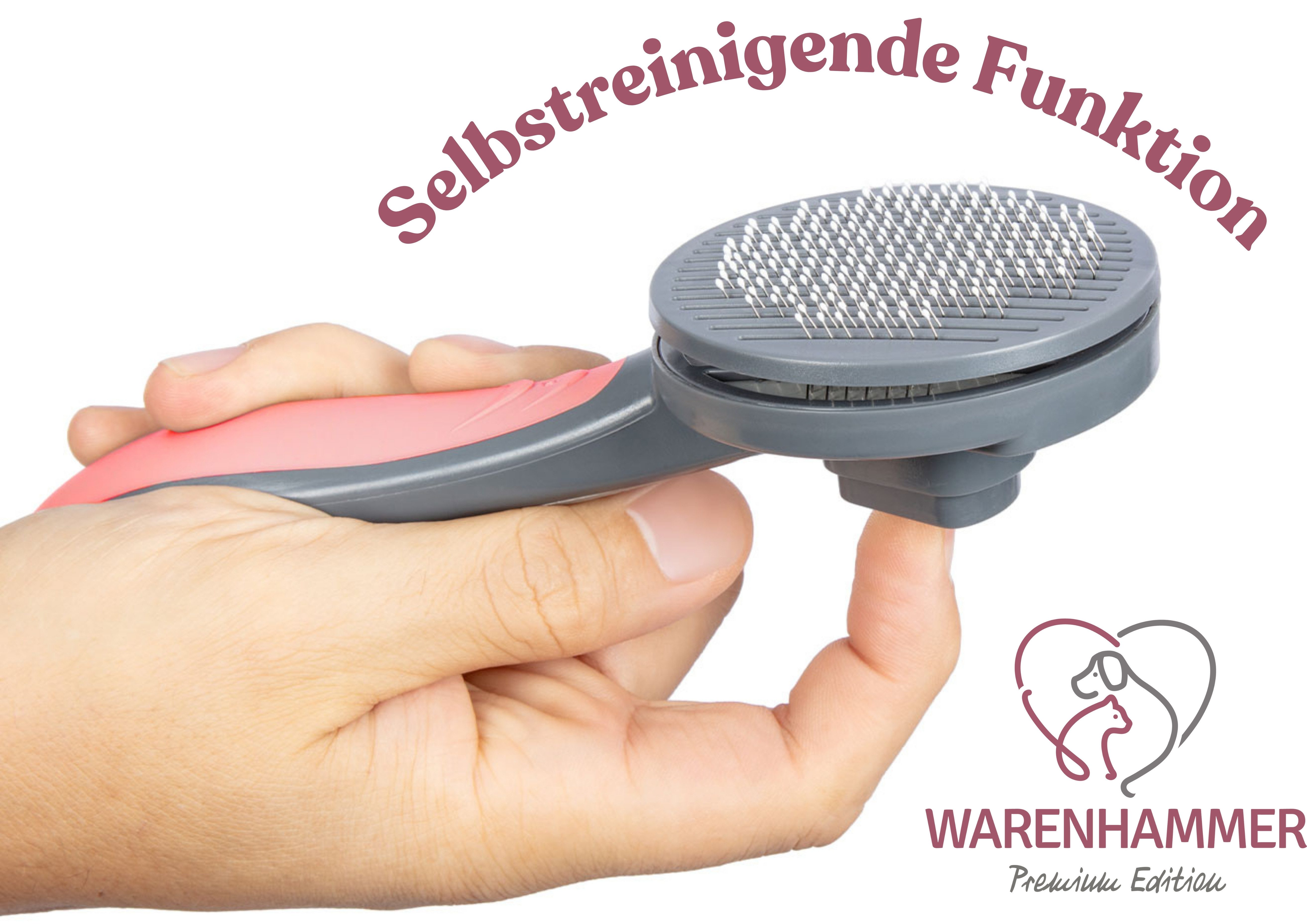 Warenhammer Fellbürste Haustierbürste Hundebürste Katzenbürste sehr günstig online kaufen