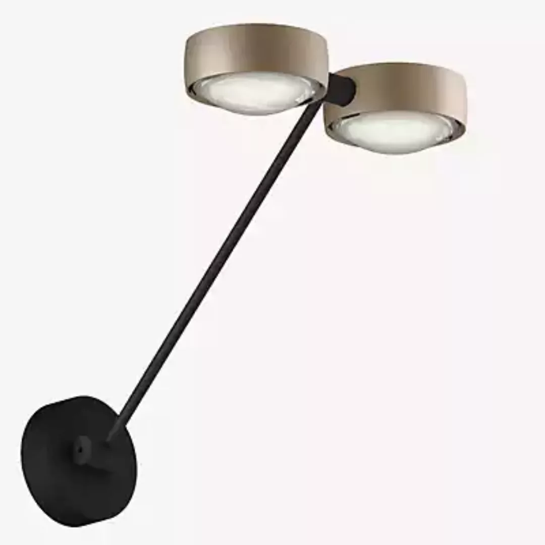 Occhio Sento Parete Doppio 40 Up E Wandleuchte LED, Kopf gold matt/Body sch günstig online kaufen