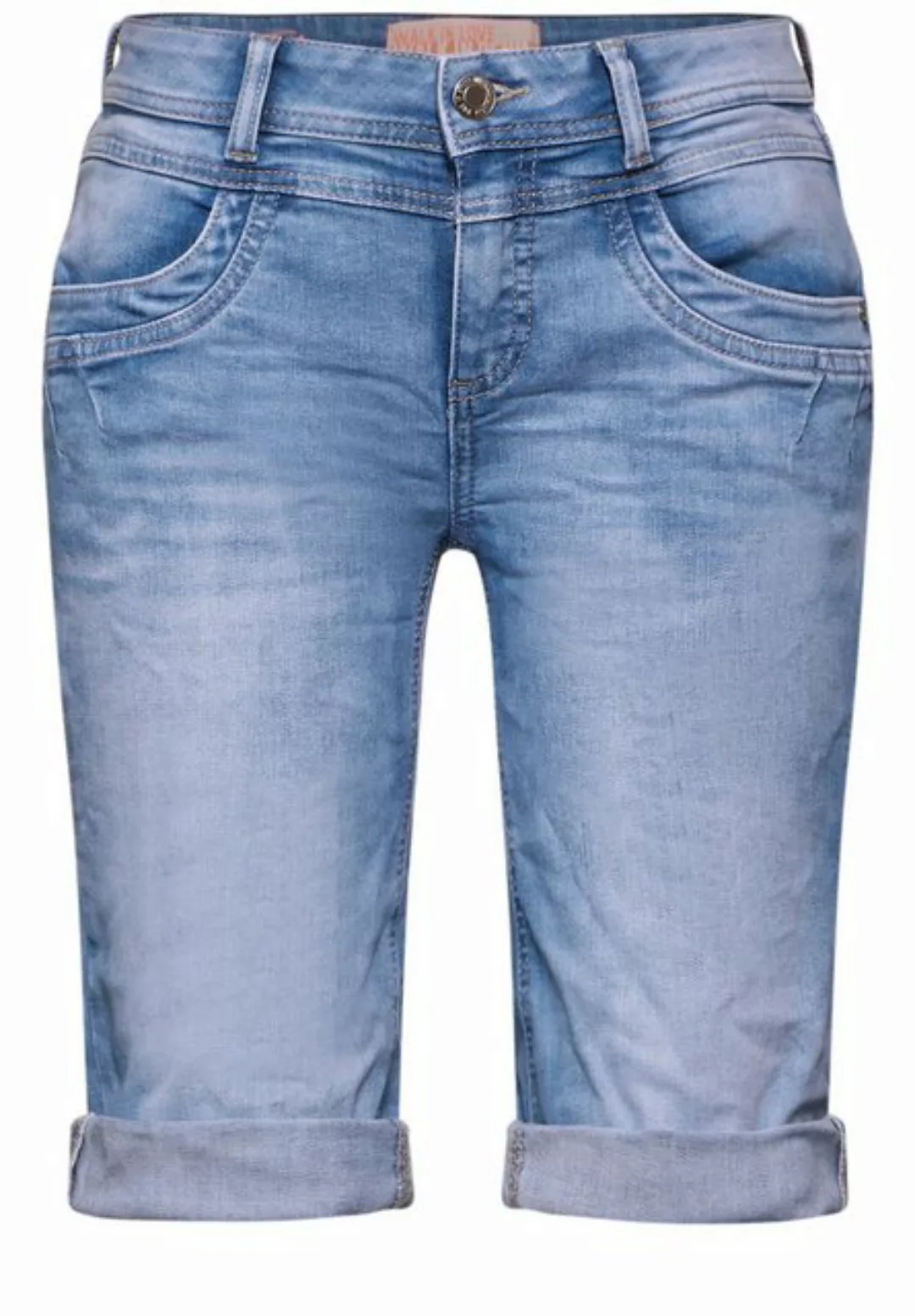 STREET ONE Gerade Jeans High Waist günstig online kaufen