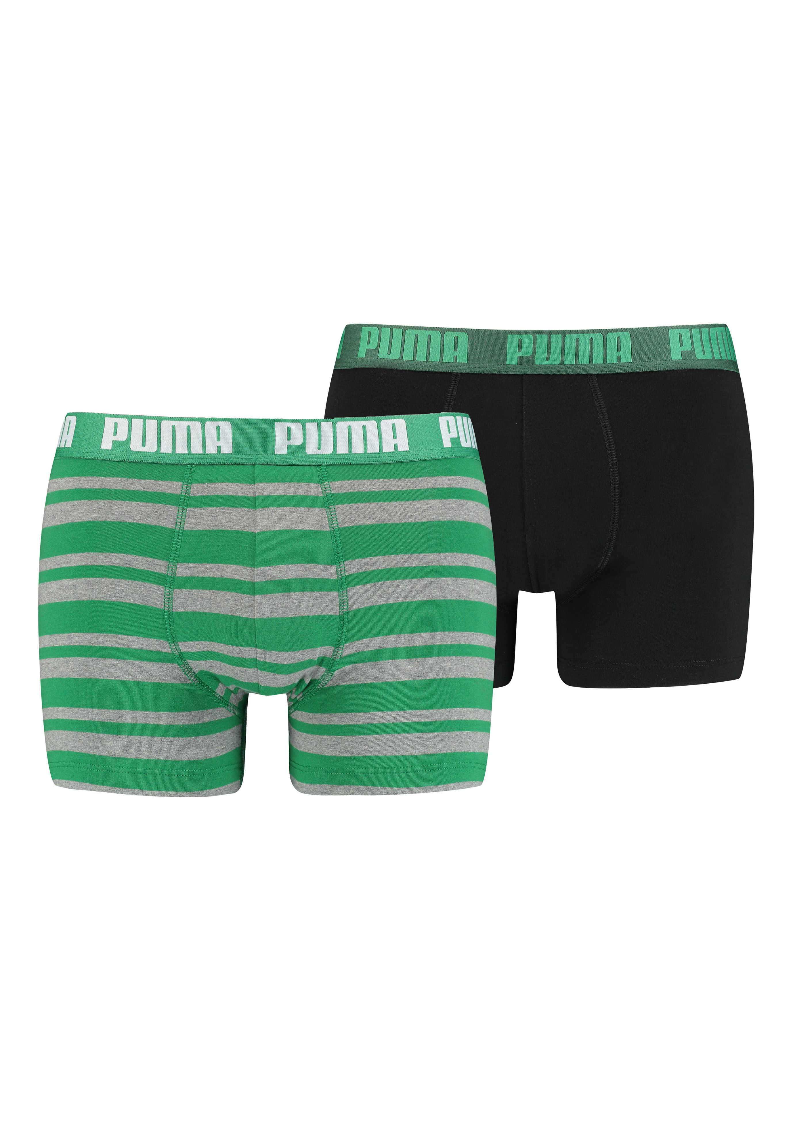 PUMA Boxer, (Packung, 2er-Pack), mit kontrastfarbigem Schriftzug günstig online kaufen