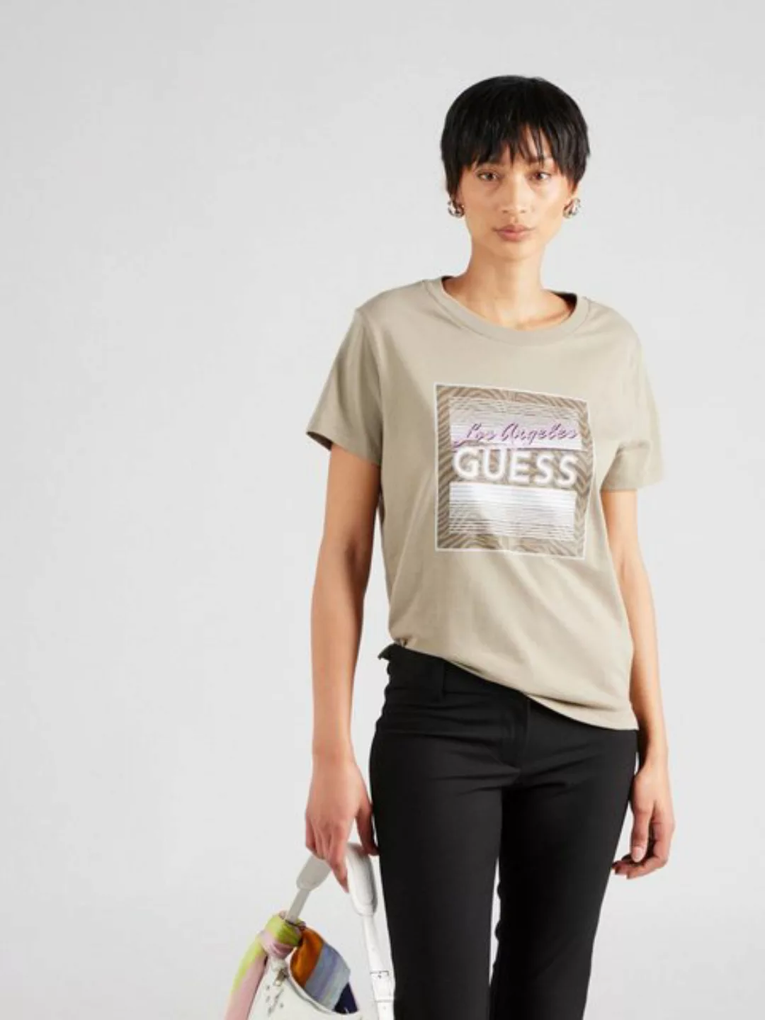 Guess T-Shirt (1-tlg) Ziersteine günstig online kaufen