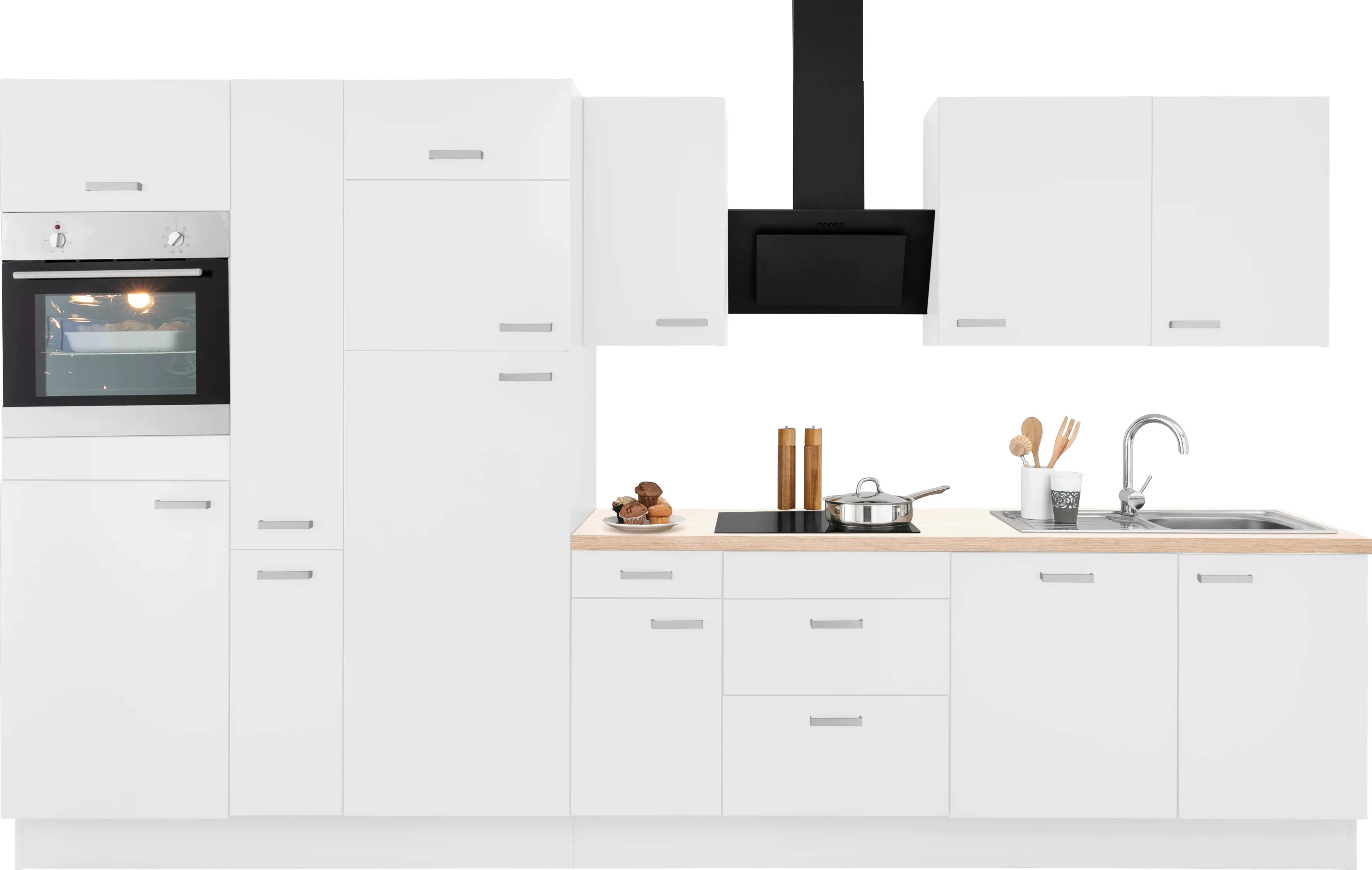 OPTIFIT Küchenzeile "Parma", mit E-Geräten, Breite 360 cm günstig online kaufen