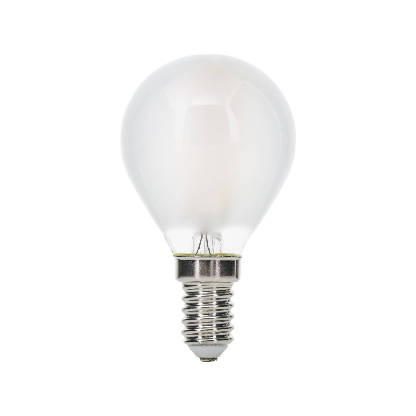 LED-Leuchtmittel E14 G45, matt, 6W, 2.700 K, 720 lm, dimmbar günstig online kaufen