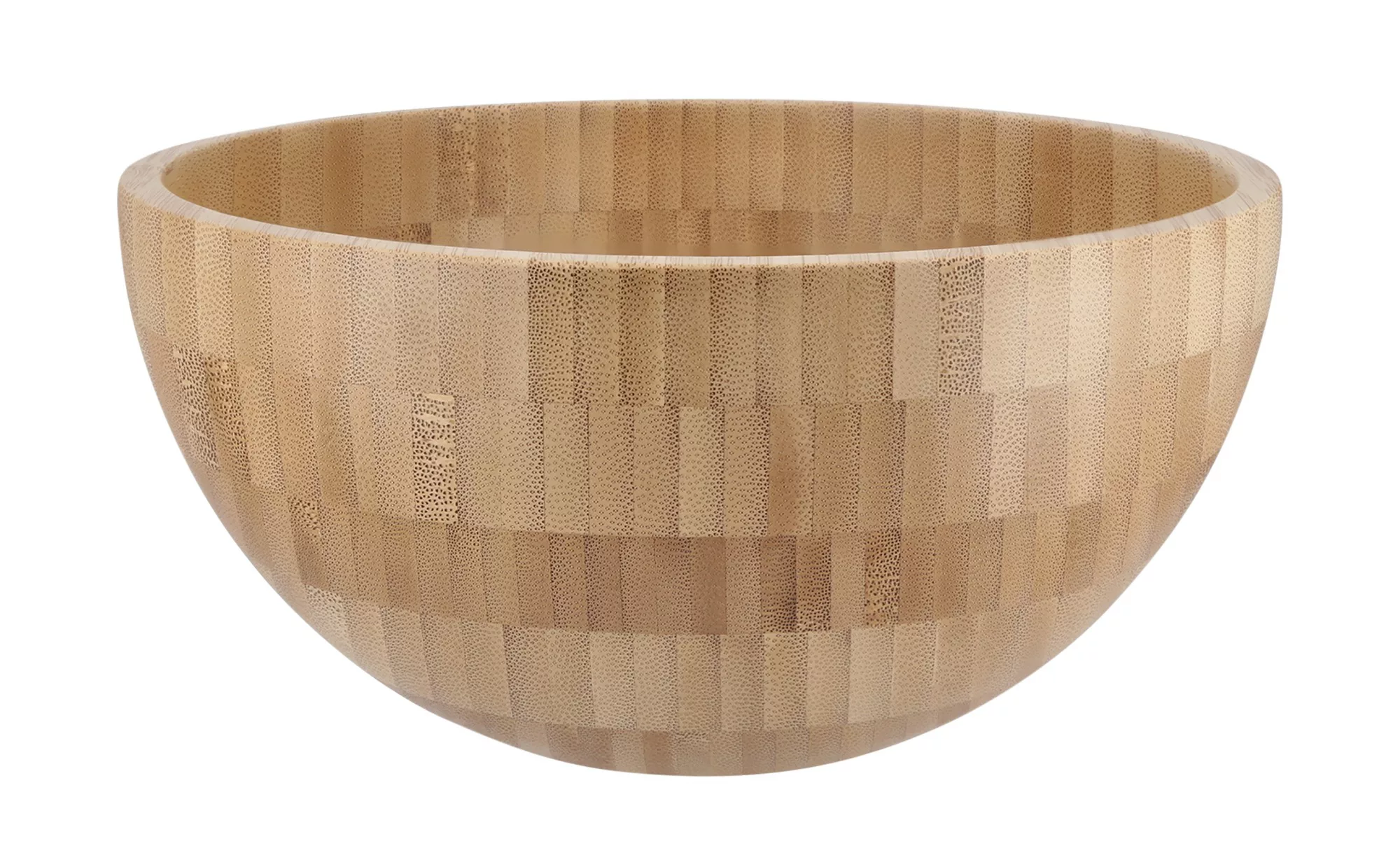 KHG Bambusschale - holzfarben - Bambus - 9,5 cm - Küchenzubehör & Helfer > günstig online kaufen