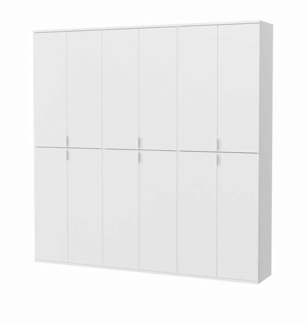 Inn.Furn Kleiderschrank SystemX (Stauraumschrank in weiß Hochglanz, 193 x 1 günstig online kaufen